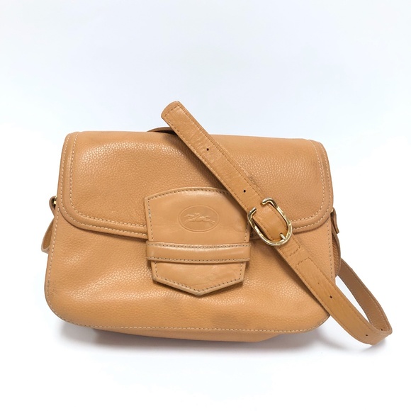 Longchamp Handbags - Longchamp Paris Rare Yellow Leather Crossbody